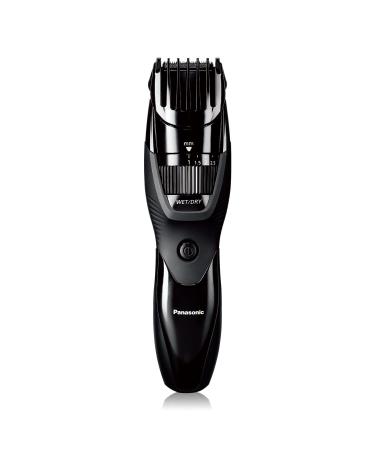 Panasonic Cordless Men's Beard Trimmer With Precision Dial, Adjustable 19 Length Setting, Rechargeable Battery, Washable - ER-GB42-K (Black) Beard & 0.5-10mm hair length