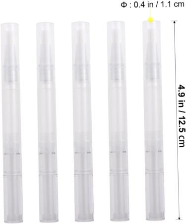 Didiseaon Didisean 10 Stuk s oil nail pen nail polish poiss of polish cands fingertrop penstry bins transparent stiff nail oil pen nail oil pen - Buy Online on GoSupps.com