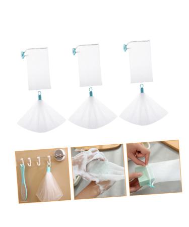 FRCOLOR 12 Pcs Net Bath Defoliator Towel & Exfoliating Soap Foaming Pouch - Ideal for Facial & Body Cleaning - Pack of 1 - Buy Online on GoSupps.com