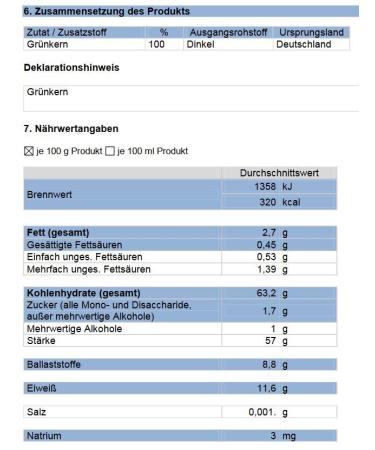 Buy Fresh Mills Green Spelt 5kg | Premium Whole Grain Green Spelt from R tze Mill - Organic & High Quality - Buy Online on GoSupps.com