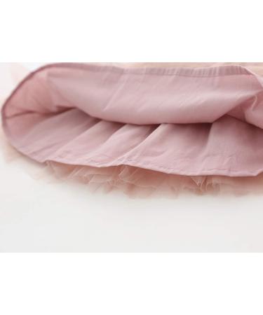 Ugitopi Baby Girls Sleeveless Princess Tutu Dress | Tulle Sundress 18 Months | Size 9-36 Months | 11b-tan - Buy Online on GoSupps.com
