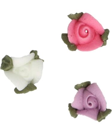 FunCakes Sugar Decorations Roses with Leafs: Ready to Use for Cake Decoration Perfect for Cupcakes Muffins and more Glutenfree certified Set/16 Mix 6 - Buy Online on GoSupps.com