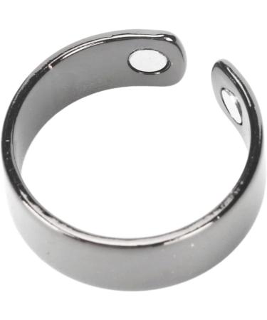 Magnetic Adjustable Rings for Weight Loss | Healing Metal Rings for Men & Women - Black - Buy Online on GoSupps.com