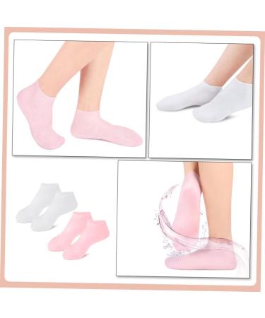 MAGICLULU 2 Pairs Exfoliating Moisturizing Socks Heel Boots for Women Socks for Girls High Heels Girls Moisturizing Sock Women Socks Foot Moisturizing Foot Covers Woman - Buy Online on GoSupps.com