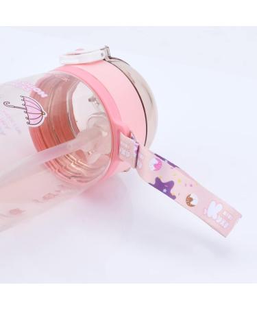 Unicorn Water Bottle for Girls - 400ML Pink Cup with Straw and Safety Lock | Perfect for School, Indoor and Outdoor Use | Ideal for Unicorn Lovers - Buy Online on GoSupps.com