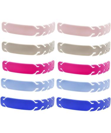 Solustrie 20 Pc Leather Mask Earrings & Facial Accessories - Hearing Protection Ear Extensions and Adjustable Elastic Bands for Ultimate Comfort - Buy Online on GoSupps.com