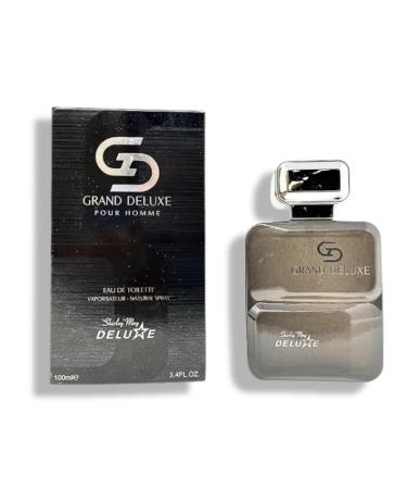 Grand Deluxe Pour Homme Eau de Toilette 3.4 Fl. Oz. Aromatic Spicy fragrance for Men. - Buy Online on GoSupps.com