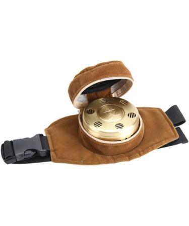 Buy Copper Moxa Box - Smoke-Free Moxibustion for Back Pain Muscle Stiffness & Digestive Disorders - Individual Box with Brown Lid - Buy Online on GoSupps.com