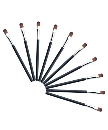 FOMIYES 100pcs Eye shadow brush makeup applicators girls suit handle eye brush for makeup Miss mix