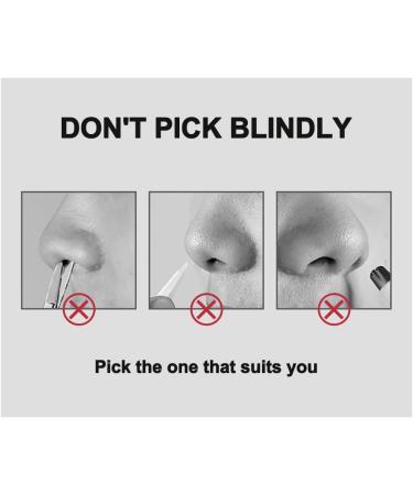 2024 New Double Sided Nose Hair Knife Double Sided Nose Trimmer Nostril Hair Remover Tool 2-in-1 Nasal Hair Cutte Nasal Hair Cutter (24Pcs) - Buy Online on GoSupps.com