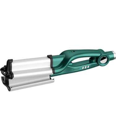 Wave Hair Iron Waver Curling Iron Temperature Adjustable Wavy Hair Curler Hair Crimper For Women For All Hair Types Green European Regulations - Buy Online on GoSupps.com