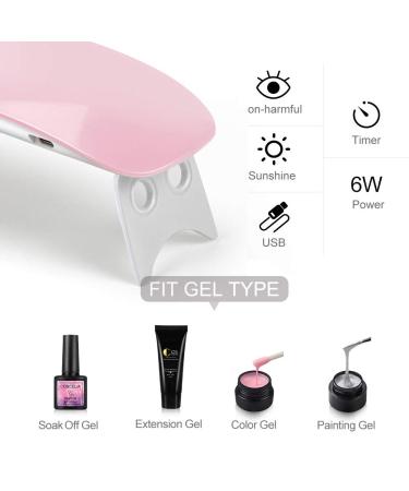 COSCELIA UV/LED Nail Lamp for Gel Nails - Perfect for Manicure & Pedicure at Home | International Shipping Available - Buy Online on GoSupps.com