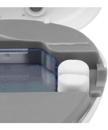 Toothbrush Disinfection Case - Easy Effective Cleaning for Travel & Home | Long-Lasting White Case - Buy Online on GoSupps.com