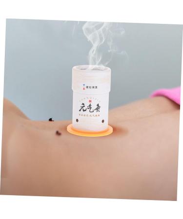 Frcolor 2st Moxibustion Box - MOXA Shuffles Personal Care Massager 8.5x5.3cm White International Shipping Available - Buy Online on GoSupps.com