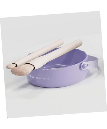 Housoutil Storage artifact brush cleaning mat sink mat Beauty egg gloves cleaning bowl makeup brush cleaner pad cleaning box wash bowl sponge makeup sponge cleaner washer - Buy Online on GoSupps.com