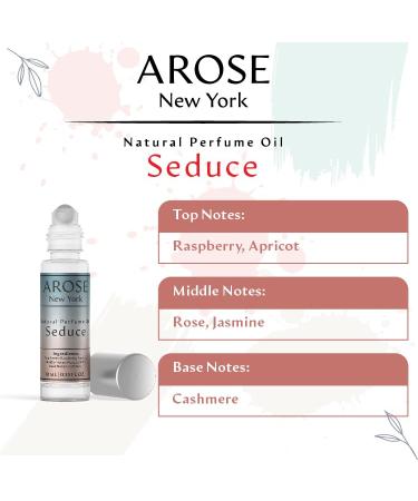 Seduce Perfume Oil Alcohol-free Vegan 10 ml Pocket Size Travel Size long-lasting Fragrance Inspired by Sexy Ruby - LARGE BOTTLE NOT INCLUDED - Buy Online on GoSupps.com