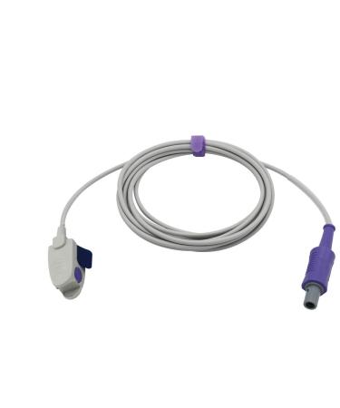 Sino-k Compatible Solaris/New Tech Spo2 Sensor Pediatric Clip 6 Pins 40 Degree Connector