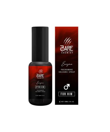 Enigma Pheromone Cologne for Him - Attraction Formula Pheromone Cologne for Men 1oz. - Lavender Sage Wood