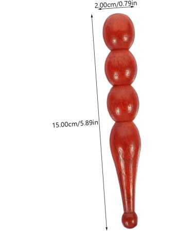 Buy Gatuida 6-STK Acupuncture Rod & Wooden Foot Massager - Premium Hand and Foot Massage Tool for Relaxation | Rosewood Percussion Device - Buy Online on GoSupps.com