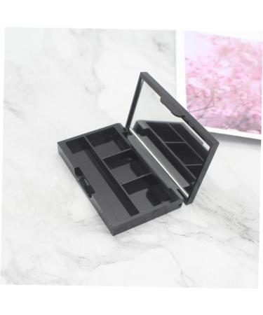 FRCOLOR 8 Pcs Empty Eyeshadow Case Empty Eye Shadow Pallet Eye Shadow Box Makeup Palette Make up 4.5X7.2CMx2pcs Black 2x2pcs - Buy Online on GoSupps.com
