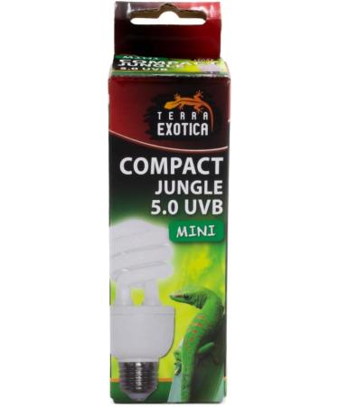 Terra Exotica Jungle 5.0 UVB 13W Full Spectrum Daylight Lamp - Compact Mini Terrarium Light | International Shipping Available - Buy Online on GoSupps.com