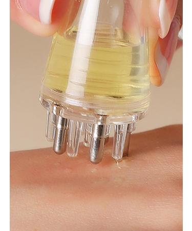 2-Pack 2-in-1 Hair Oil Applicator & Scalp Massage Device for Hair Growth - Essential Oil Applicator - White - Buy Online on GoSupps.com