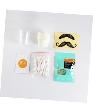 Minkissy Nose Hair Removal Wax Set | Effective Nasal Hair Waxing Kit with Applicator for Smooth Results - Buy Online on GoSupps.com