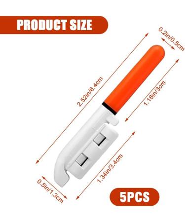 Buy Aoreun Night Light Fishing Alarm Bells - LED Bite Indicator Waterproof Rod Tip Lights for Night & Sea Fishing (5 Pieces) - Buy Online on GoSupps.com