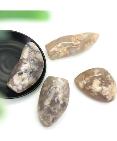 Beautiful 1 Piece Natural Cherry Blossom Agate Quartz Crystal Free Stone Crystal Stone Mineral Specimen (Color : 250-300 Grams) - Buy Online on GoSupps.com