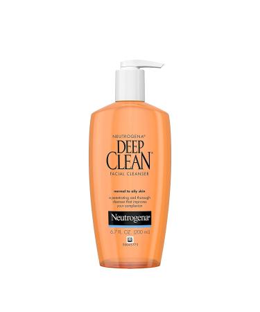 Neutrogena Deep Clean Facial Cleanser for Normal to Oily Skin 6 fl oz - Pack of 2 - Buy Online on GoSupps.com