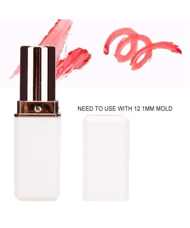 10-Pack Refillable Square Lipstick Tubes - DIY Empty Lipstick Container for Customization & Crafts - Buy Online on GoSupps.com