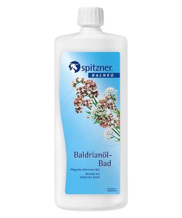 Spitzner Valerian Oil Bath for Health 1000 ml - Bath additive with valerian essential oil - Promotes healthy sleep