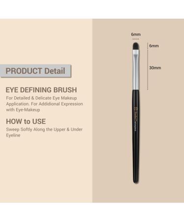 Detail Eye Defining Brush | Premium Synthetic Bristles for Flawless Korean Eye Makeup | Professional Makeup Brush for International Shipping - Buy Online on GoSupps.com