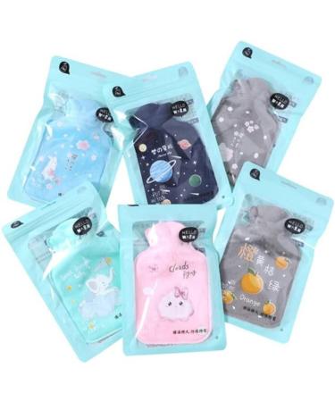 MAIES Cute Cartoon Hot Water Bottle - Large Plush Cloth Rubber Bag for Safe Warmth & Relaxation | International Shipping - Buy Online on GoSupps.com