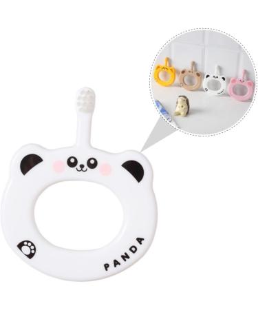 Minkissy Baby Toothbrush Set - 2 Cartoon Design Soft Bristle Toothbrushes for Toddlers & Newborns | Eco-Friendly Oral Care - Buy Online on GoSupps.com