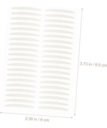 Beavorty 60 Sheets double eyelid sticker double eyelid tape eyelid stickers 2 sided tape makeup tape eye lift tape Eyelid Lift Strips Beauty Supplies Eye Beauty Tapes natural adhesive tape - Buy Online on GoSupps.com