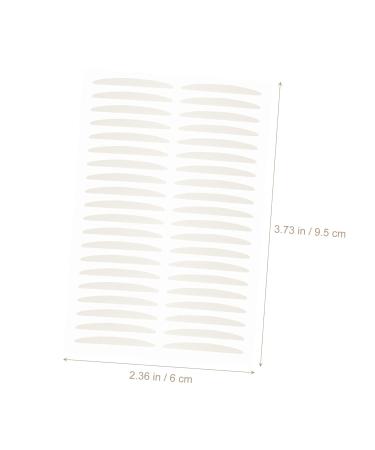 Angoily 20 Sheets Double Eyelid Sticker Double Sided Sticky Tape Double-sided Tape Beauty Supplies Double Sided Boobtape 2 Sided Tape Double Stick Tape Invisible Eye Patch - Buy Online on GoSupps.com