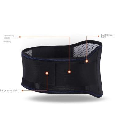Back Brace Lumbar Support Waist Support Brace Belt Self-Heating Magnetic Therapy Back Support Brace Waist Waist Belt(G Large) Large G - Buy Online on GoSupps.com