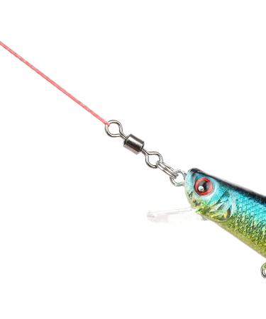 Realure Carabiner Whirl Fishing Set - 200/300 Pieces Salt Water Fishing Accessories Trout & Vortex Angle Vertebrae 5 Sizes 4# 8# 10# - Buy Online on GoSupps.com