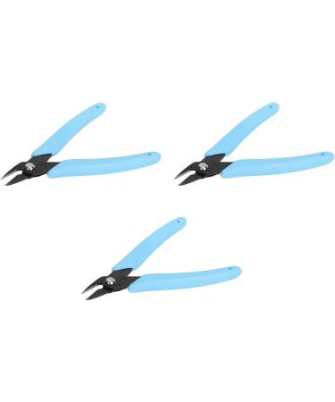 Nail Cuticle Nipper NonSlip Cuticle Trimmer Automatic Rebound Stainless Steel Easy Grip for Nails for Salon (Blue) - Buy Online on GoSupps.com