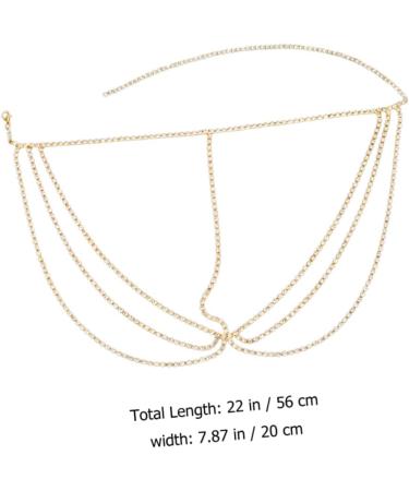GLSTOY Face Rhinestone Jewelry Gold Headpiece Gold Headbands for Women Hair Jewelry Face Jewelry Accessories for Women Jewelry Hair Chain Gold Face Jewels Face Chain Jewelry - Buy Online on GoSupps.com