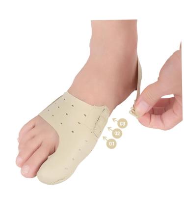 Buy Bunion Toe Pair & Sleeve - Comfortable Big Toe Separators for Men & Women - Lightweight & Effective Relief - Buy Online on GoSupps.com