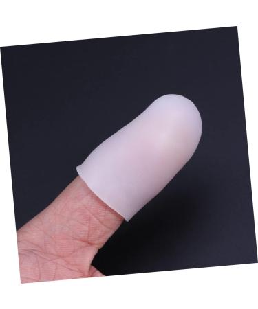 FRCOLOR 2 Pc Gel Toe Caps & Finger Sleeves - Lightweight Crochet Protector for Toes & Fingers - Household Corn Cover & Toe Sleeve - Size 2 - International Shipping Available - Buy Online on GoSupps.com