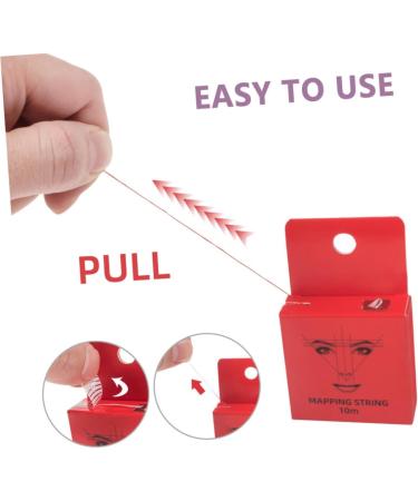 Beatifufu Eyebrow Ruler 2boxes Line Tool Wire Mapping Locating Supply Drawing Embroidered Ruler Manual Practical - Buy Online on GoSupps.com