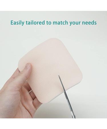 Dimora Foam Dressing - Sterile Non-Adhesive Hydrophilic Pads 4x4" - Highly Absorbent Waterproof Wound Care Dressing (Pack of 10 - Buy Online on GoSupps.com