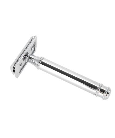 Double Edge Safety Razor - Vintage Manual Blade for a Smooth Clean Shave | Hard-Wearing Reduced Irritation - Buy Online on GoSupps.com