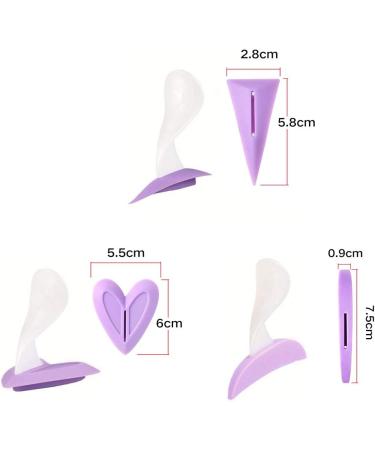 Heart-Shaped Silicone Razor Trimmer for Women - Intimate Shaping Tool | Lnimikiy Razor Template - Buy Online on GoSupps.com