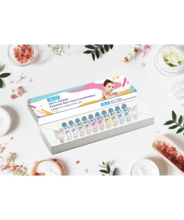 Hyaluronic Acid Serum Ampoule Set for Microneedling - 10 Vials (5ml) | Best Spa Treatment for Glowing Skin - Buy Online on GoSupps.com