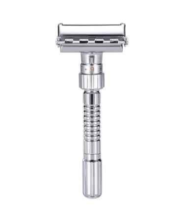 Folpus Adjustable Safety Razor for Men - Eco-Friendly High Quality Shaving Tool - Buy Online on GoSupps.com