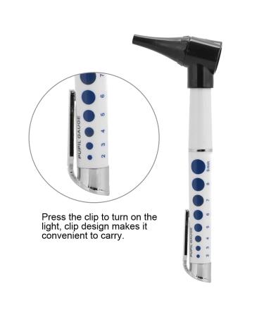 Ear Wax Removal Kit with Otoscope, Ophthalmoscope, and LED Light Flashlight - Magnifying Lens for Precise Ear Cleaning and Color Indicator for Easy Monitoring - Buy Online on GoSupps.com